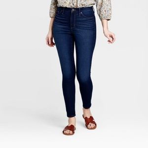 blue skinny jeans size 4 universal thread